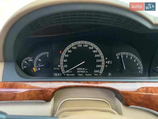 Черный Мерседес С Класс, объемом двигателя 4.66 л и пробегом 240 тыс. км за 13700 $, фото 14 на Automoto.ua