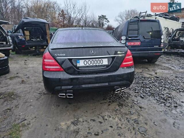 Черный Мерседес С Класс, объемом двигателя 4.66 л и пробегом 217 тыс. км за 16000 $, фото 4 на Automoto.ua