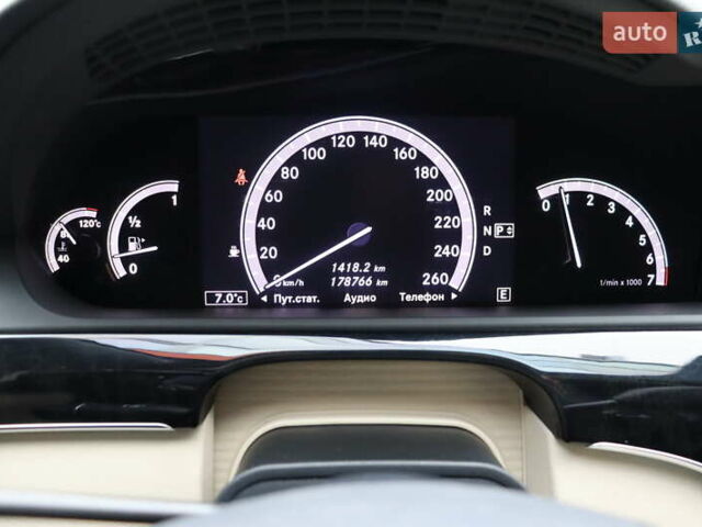 Черный Мерседес С Класс, объемом двигателя 4.7 л и пробегом 179 тыс. км за 17900 $, фото 17 на Automoto.ua