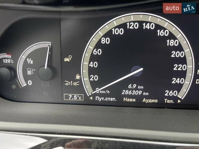 Черный Мерседес С Класс, объемом двигателя 3 л и пробегом 280 тыс. км за 19999 $, фото 5 на Automoto.ua