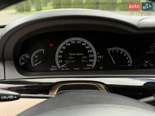 Чорний Мерседес С Клас, об'ємом двигуна 4.7 л та пробігом 212 тис. км за 16200 $, фото 30 на Automoto.ua