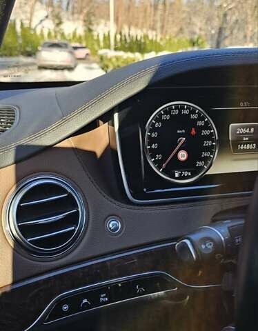 Чорний Мерседес С Клас, об'ємом двигуна 4.66 л та пробігом 145 тис. км за 36000 $, фото 10 на Automoto.ua