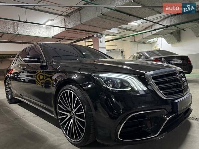Черный Мерседес С Класс, объемом двигателя 4.66 л и пробегом 120 тыс. км за 45500 $, фото 1 на Automoto.ua