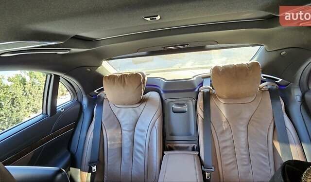 Чорний Мерседес С Клас, об'ємом двигуна 4.66 л та пробігом 145 тис. км за 36000 $, фото 13 на Automoto.ua