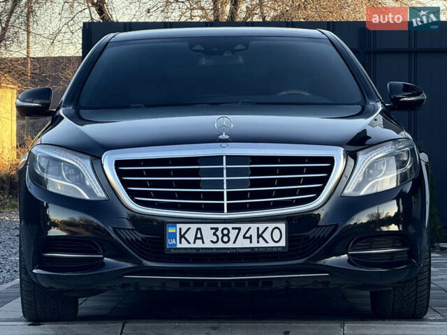 Чорний Мерседес С Клас, об'ємом двигуна 4.66 л та пробігом 195 тис. км за 27990 $, фото 2 на Automoto.ua