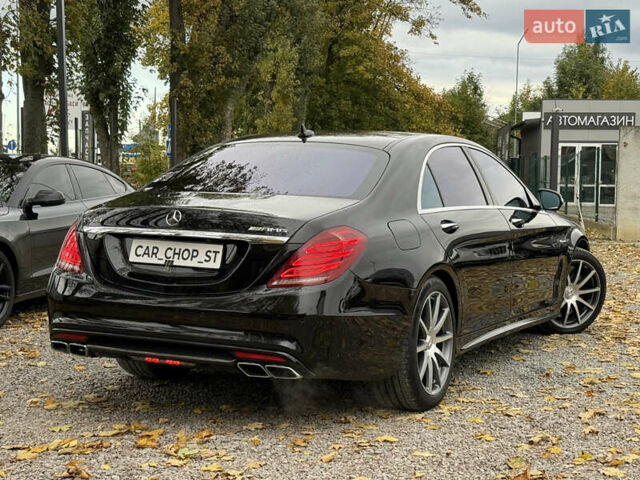 Чорний Мерседес С Клас, об'ємом двигуна 5.46 л та пробігом 120 тис. км за 39900 $, фото 1 на Automoto.ua