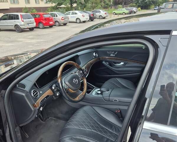 Черный Мерседес С Класс, объемом двигателя 4.66 л и пробегом 162 тыс. км за 33000 $, фото 9 на Automoto.ua