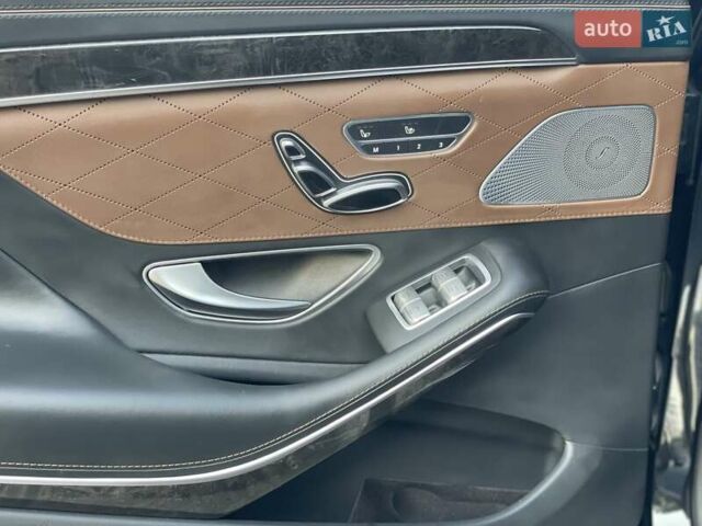 Чорний Мерседес С Клас, об'ємом двигуна 4.66 л та пробігом 201 тис. км за 26000 $, фото 12 на Automoto.ua