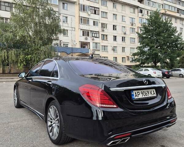 Черный Мерседес С Класс, объемом двигателя 4.66 л и пробегом 162 тыс. км за 33000 $, фото 4 на Automoto.ua