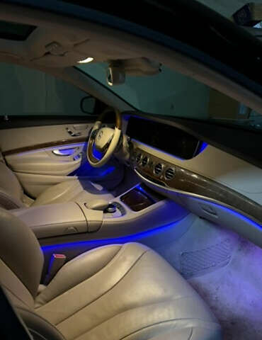 Черный Мерседес С Класс, объемом двигателя 4.66 л и пробегом 205 тыс. км за 30000 $, фото 22 на Automoto.ua