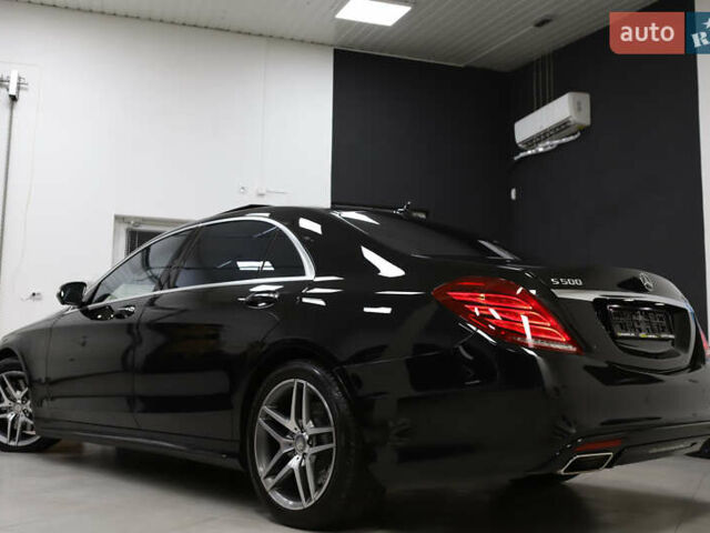 Черный Мерседес С Класс, объемом двигателя 4.66 л и пробегом 100 тыс. км за 42800 $, фото 6 на Automoto.ua