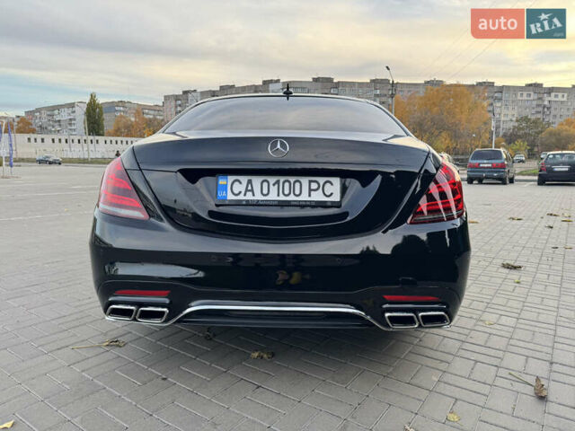 Черный Мерседес С Класс, объемом двигателя 4.66 л и пробегом 166 тыс. км за 31000 $, фото 3 на Automoto.ua