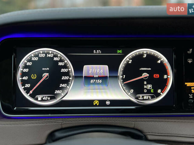 Черный Мерседес С Класс, объемом двигателя 2.99 л и пробегом 87 тыс. км за 51990 $, фото 15 на Automoto.ua