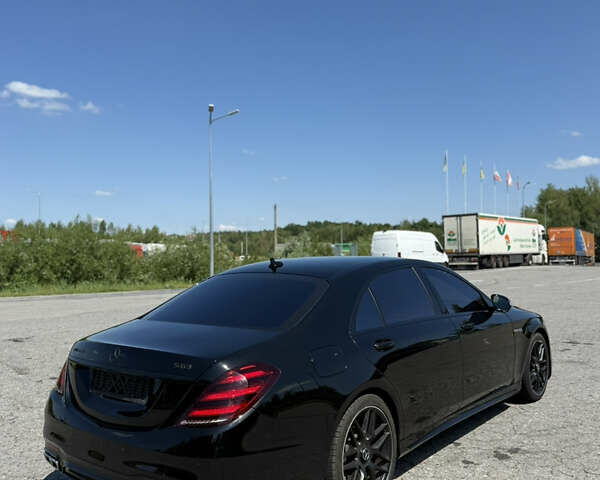 Черный Мерседес С Класс, объемом двигателя 4.7 л и пробегом 120 тыс. км за 40000 $, фото 2 на Automoto.ua