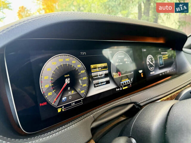 Чорний Мерседес С Клас, об'ємом двигуна 3 л та пробігом 87 тис. км за 45500 $, фото 45 на Automoto.ua