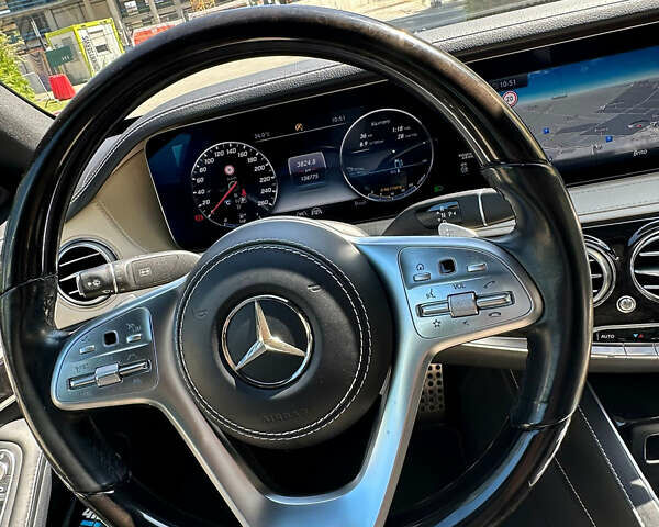 Мерседес С Класс 2020 в Хусте на Automoto.ua Черный Мерседес С Класс, объемом двигателя 3 л и пробегом 131 тыс. км за 58000 $, фото 12 на Automoto.ua