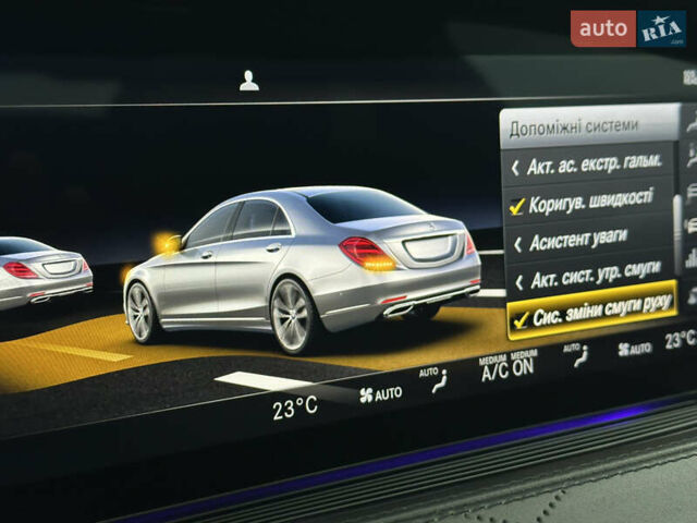 Чорний Мерседес С Клас, об'ємом двигуна 3 л та пробігом 64 тис. км за 72000 $, фото 65 на Automoto.ua