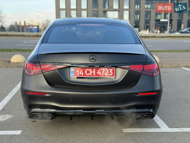 Черный Мерседес С Класс, объемом двигателя 3.98 л и пробегом 36 тыс. км за 110000 $, фото 4 на Automoto.ua