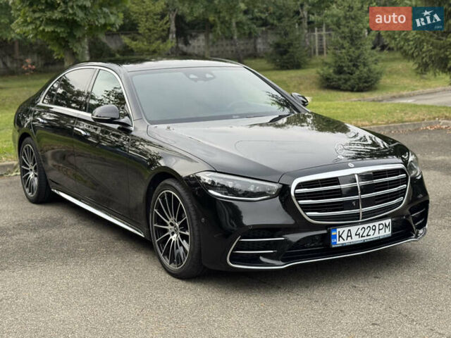 Мерседес С Клас 2021 у Києві на Automoto.ua Чорний Мерседес С Клас, об'ємом двигуна 2.93 л та пробігом 92 тис. км за 97000 $, фото 3 на Automoto.ua