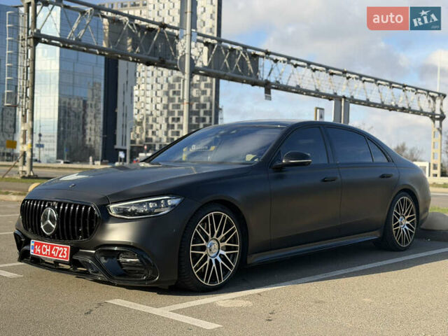 Черный Мерседес С Класс, объемом двигателя 3.98 л и пробегом 36 тыс. км за 110000 $, фото 1 на Automoto.ua