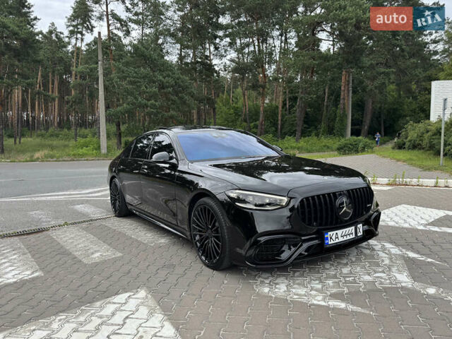 Черный Мерседес С Класс, объемом двигателя 3.98 л и пробегом 95 тыс. км за 135 $, фото 7 на Automoto.ua