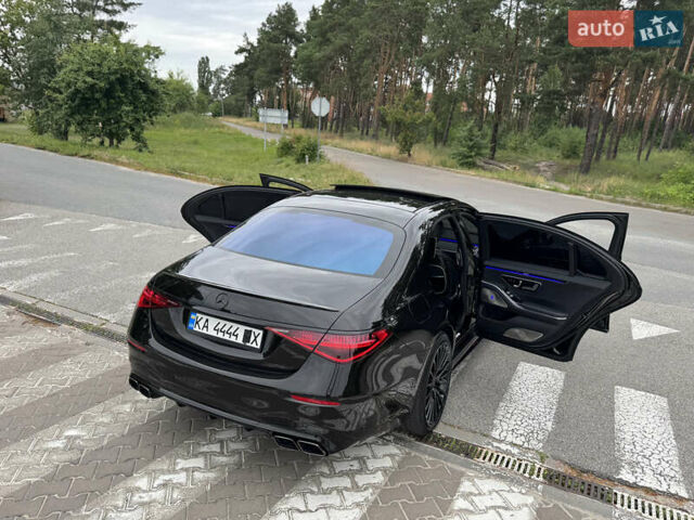 Черный Мерседес С Класс, объемом двигателя 3.98 л и пробегом 95 тыс. км за 135 $, фото 14 на Automoto.ua