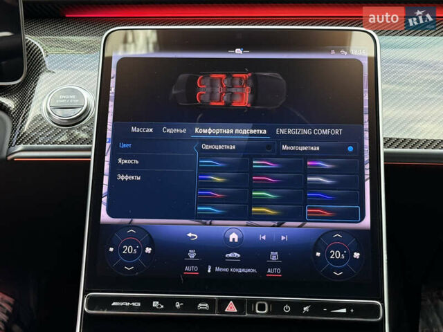 Черный Мерседес С Класс, объемом двигателя 3.98 л и пробегом 12 тыс. км за 309000 $, фото 99 на Automoto.ua