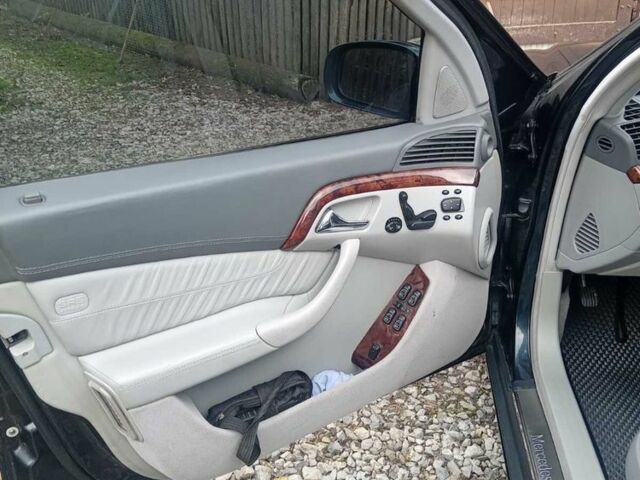 Черный Мерседес С Класс, объемом двигателя 3.2 л и пробегом 321 тыс. км за 4500 $, фото 5 на Automoto.ua