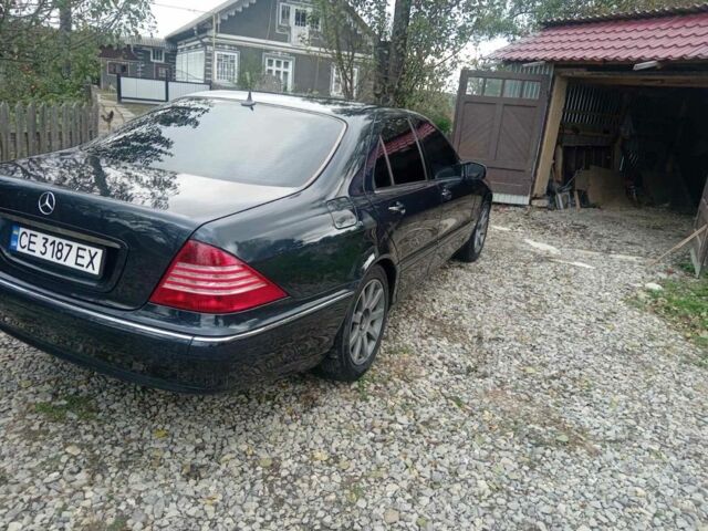 Черный Мерседес С Класс, объемом двигателя 3.2 л и пробегом 321 тыс. км за 4500 $, фото 3 на Automoto.ua