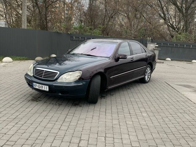 Фіолетовий Мерседес С Клас, об'ємом двигуна 5 л та пробігом 336 тис. км за 3199 $, фото 7 на Automoto.ua