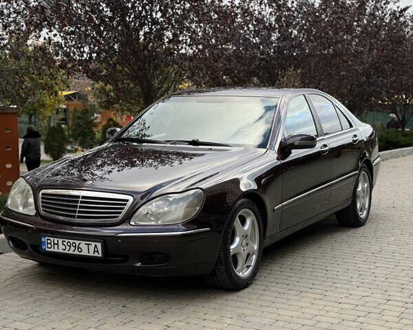 Фіолетовий Мерседес С Клас, об'ємом двигуна 3.2 л та пробігом 398 тис. км за 5500 $, фото 23 на Automoto.ua