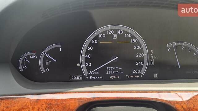 Коричневый Мерседес С Класс, объемом двигателя 4.7 л и пробегом 226 тыс. км за 20000 $, фото 14 на Automoto.ua