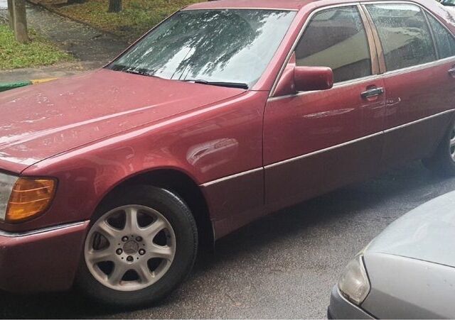 Красный Мерседес С Класс, объемом двигателя 5 л и пробегом 430 тыс. км за 6000 $, фото 9 на Automoto.ua