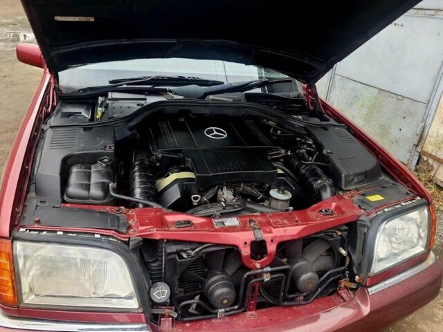 Красный Мерседес С Класс, объемом двигателя 5 л и пробегом 430 тыс. км за 6000 $, фото 12 на Automoto.ua