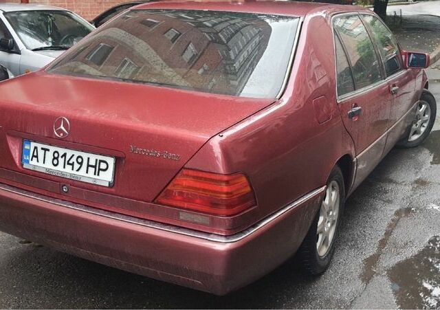 Красный Мерседес С Класс, объемом двигателя 5 л и пробегом 430 тыс. км за 6000 $, фото 4 на Automoto.ua