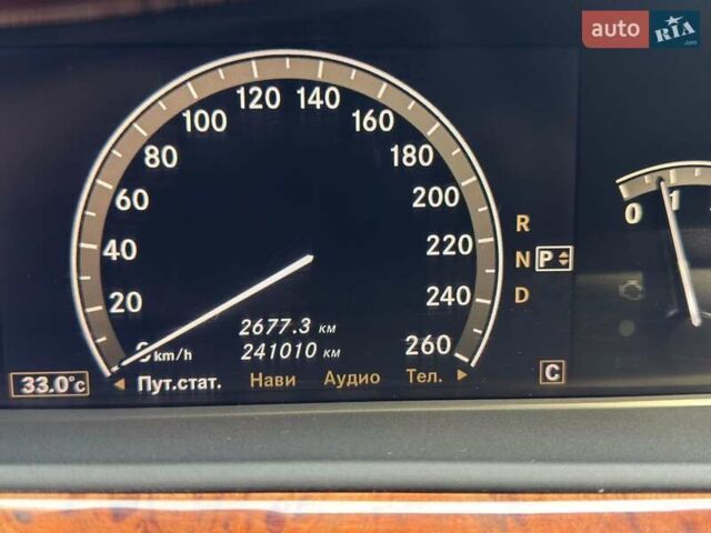 Мерседес С Класс 2005 в Краматорске на Automoto.ua Красный Мерседес С Класс, объемом двигателя 5.46 л и пробегом 242 тыс. км за 8600 $, фото 5 на Automoto.ua