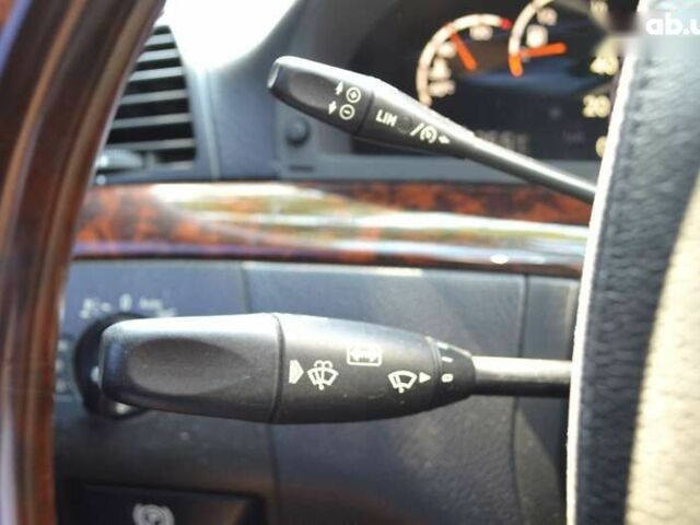 Мерседес С Класс, объемом двигателя 5 л и пробегом 230 тыс. км за 5500 $, фото 18 на Automoto.ua