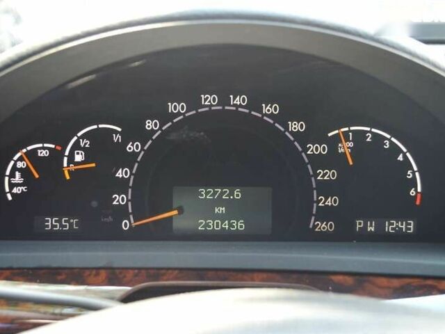 Мерседес С Клас, об'ємом двигуна 5 л та пробігом 230 тис. км за 5500 $, фото 19 на Automoto.ua