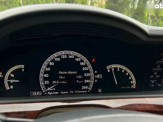 Мерседес С Класс, объемом двигателя 4.7 л и пробегом 123 тыс. км за 15500 $, фото 14 на Automoto.ua