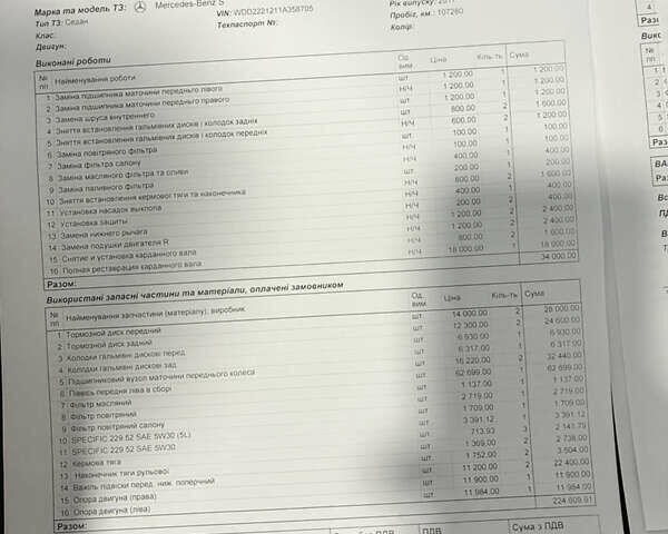 Мерседес С Клас, об'ємом двигуна 2.99 л та пробігом 120 тис. км за 59000 $, фото 18 на Automoto.ua