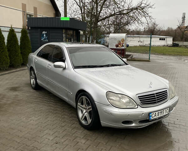 Сірий Мерседес С Клас, об'ємом двигуна 3.2 л та пробігом 348 тис. км за 3500 $, фото 3 на Automoto.ua