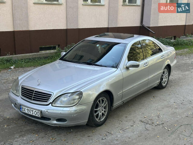 Сірий Мерседес С Клас, об'ємом двигуна 4.27 л та пробігом 300 тис. км за 2200 $, фото 1 на Automoto.ua