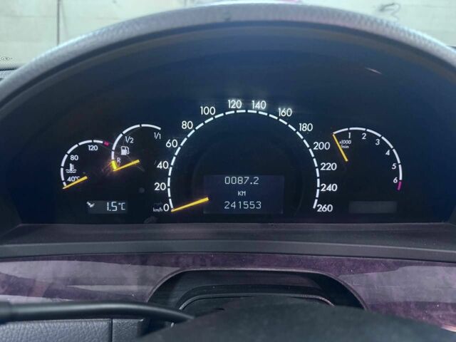 Серый Мерседес С Класс, объемом двигателя 3.2 л и пробегом 356 тыс. км за 4000 $, фото 6 на Automoto.ua