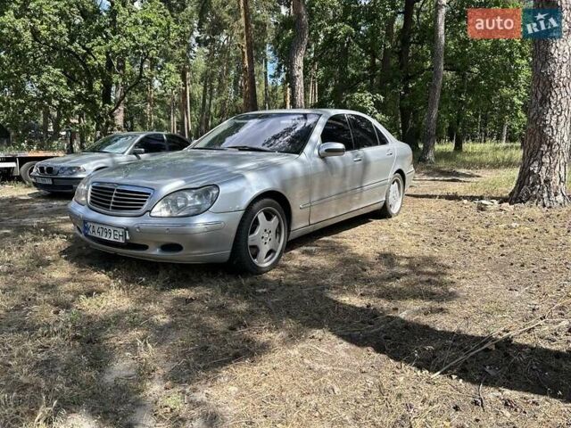 Сірий Мерседес С Клас, об'ємом двигуна 5 л та пробігом 280 тис. км за 4799 $, фото 13 на Automoto.ua