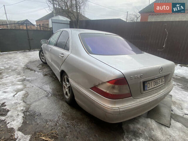 Сірий Мерседес С Клас, об'ємом двигуна 3.2 л та пробігом 300 тис. км за 2700 $, фото 1 на Automoto.ua