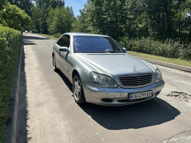 Серый Мерседес С Класс, объемом двигателя 5 л и пробегом 280 тыс. км за 4799 $, фото 17 на Automoto.ua