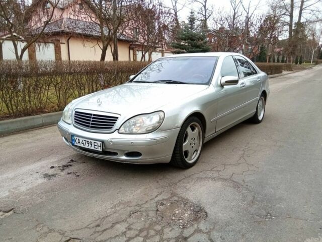 Серый Мерседес С Класс, объемом двигателя 5 л и пробегом 280 тыс. км за 4799 $, фото 7 на Automoto.ua