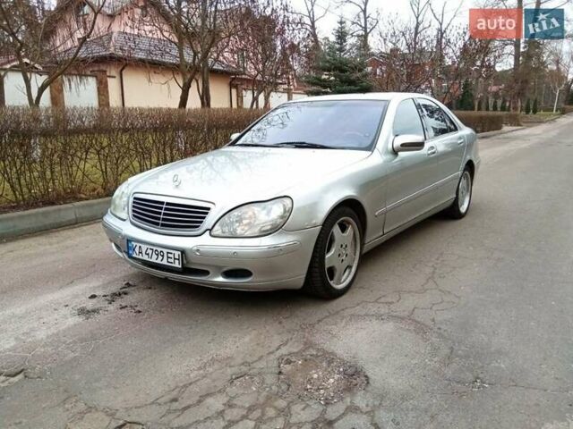 Сірий Мерседес С Клас, об'ємом двигуна 5 л та пробігом 280 тис. км за 4799 $, фото 6 на Automoto.ua