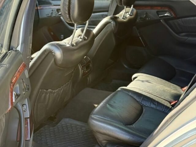 Сірий Мерседес С Клас, об'ємом двигуна 6 л та пробігом 223 тис. км за 4700 $, фото 6 на Automoto.ua