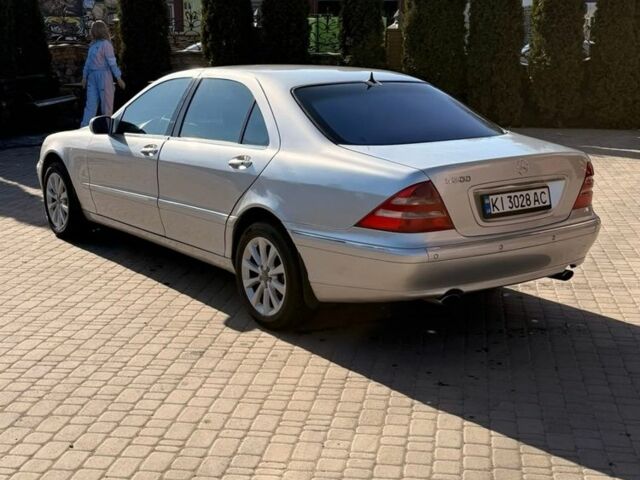 Сірий Мерседес С Клас, об'ємом двигуна 6 л та пробігом 223 тис. км за 4700 $, фото 3 на Automoto.ua